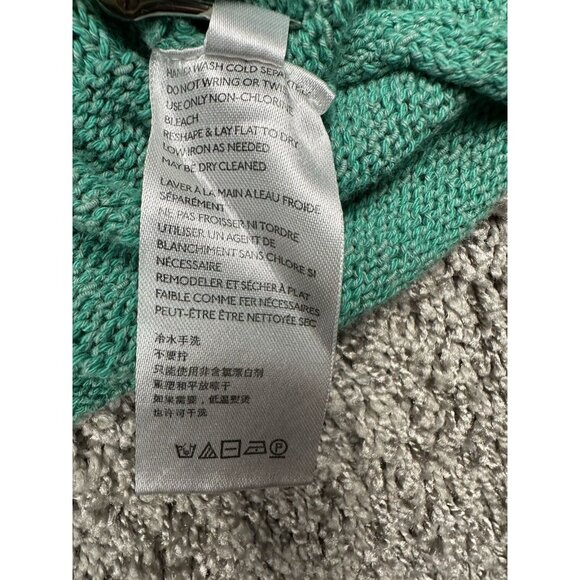 Free People‎ Beach Sweater Knit S Boxy Fit Pullover Coastal Grandma Aesthetic - Picture 6 of 8